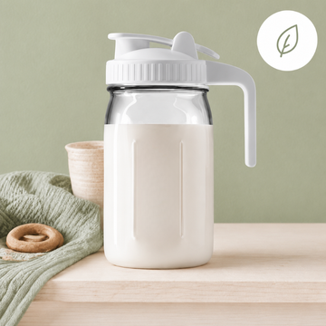 Glass Breastmilk Storage Pitcher